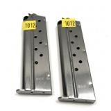 Lot, 2-9mm magazines