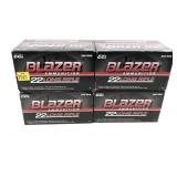 x4- Boxes of 500 .22 LR CCI Blazer cartridges,