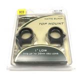 Weaver 1" top mount scope rings, 49040