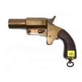 French 35mm Flare Pistol, 4" Octagon/Round
