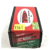 Box of Nosler .270 Cal. 140-grain ballistic tip