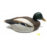 Ken Harris drake mallard wooden carved decoy