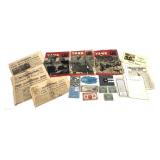 Lot, assorted military papers including Yank-