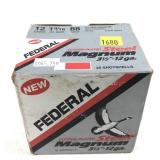 Box of 12Ga. 3.5" No. BB Federal steel shot