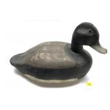 Early wooden carved decoy marked dated 1946