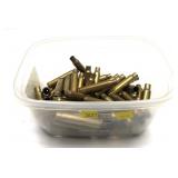 Lot, .338 WIN Mag used brass, 60 pcs.