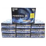 x10- Boxes of 16 Ga. 2.75" 4/5 oz. Federal rifled
