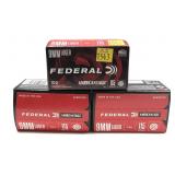 x3- Boxes of 9mm Luger 115-grain FMJ Federal