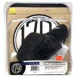 1791 multi-fit RH size 5 black leather holster,