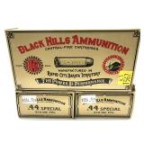 x3- Boxes of .44 SPL 210-frain FPL Black Hills