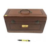 Mahogany tool chest