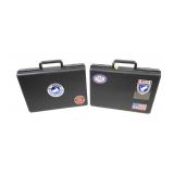 Lot, 2 -16" x 11" hard cases