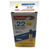 Brick of 500 rounds .22 LR Aquila Super Extra