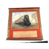 Lot: P.R.R. Steam Engine prints, and Railroad