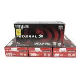 x4- Boxes of 10mm Auto 180-grain FMJ Federal