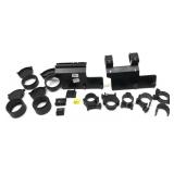 Lot, Tasco side mount and assorted scope rings