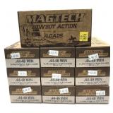 x10- Boxes of .44-40 WIN 225-grain L-Flat Magtech
