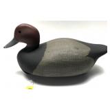 Ken Harris redhead wooden carved decoy, not marked