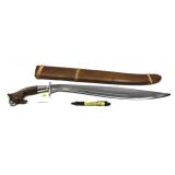 Kali Garab modern sword with wooden sheath