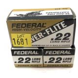 150 Rounds of .22 LR Federal Power-Flite