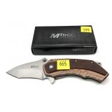 MTech MT-A1074BR folding knife with box