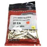 Winchester .270 Win Unprimed shellcases, 50