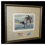 1978 Minnesota Duck Stamp and Print by Les K