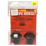 Millett .22 Cal. 1" scope rings