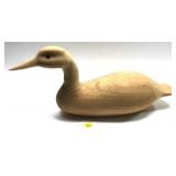 Decorative wooden duck decoy