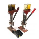 Lot, two vintage reloading presses