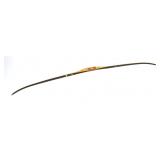 Bear Cub fiberglass long bow, 62", 33#