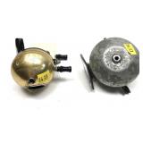 Lot, 2 vintage reels: Humpal Model 66 and Great