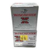 x2- Boxes of .38 SPL smokeless blanks,