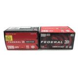 x2- Boxes of 9mm Luger 115-grain FMJ Federal