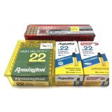 Lot, 275+ rounds of assorted .22 LR cartridges,