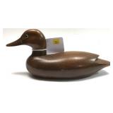 Decorative wooden duck decoy