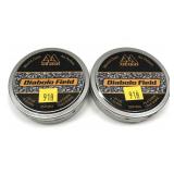 Lot: 2 Diabolo Field .25 Cal. Air Pellets, 350 ea.