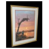 Michael Coleman framed, matted, signed and