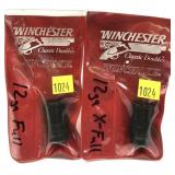 Lot, 2 Winchester 12 Ga. full and X-full chokes