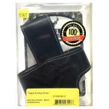 Tagua leather shotgun holster, black, new in