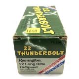 Brick of 500 .22 LR Remington 22 Thunderbolt