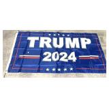 Trump 2024 blue flag