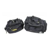 Lot, 2 canvas duffle/range bags