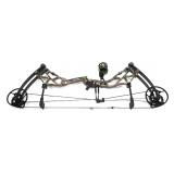 Bear Archery compound bow with sight, unmarked