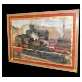 Framed Griff Teller "Partners in National