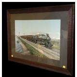 Framed, 20th Century Limited Lake Shore-New York