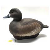 Bill Moore bluebill wooden carved decoy, not