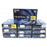 x10- Boxes of 16 Ga. 2.75" rifled hollow point