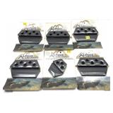 Lot, 6 Alpine quiver foam inserts: 5-5 arrow,