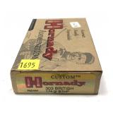 Box of .303 British 174-grain BTHP Hornady
